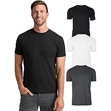 True Classic Mens T-Shirts &ndash; Short Sleeve Crew Neck T Shirts for Man, Cotton Blend Plain Novelty Men's T-Shirts