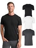 Mens T-Shirts – Short Sleeve Crew Neck T Shirts for Man&comma; Cotton Blend Plain Novelty Men&apos;s T-Shirts