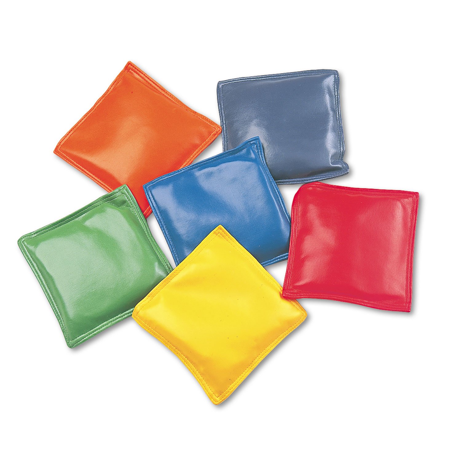 Champion Sports Bean Bag Set, Vinyl, 4 inch, Assorted Colors, Dozen