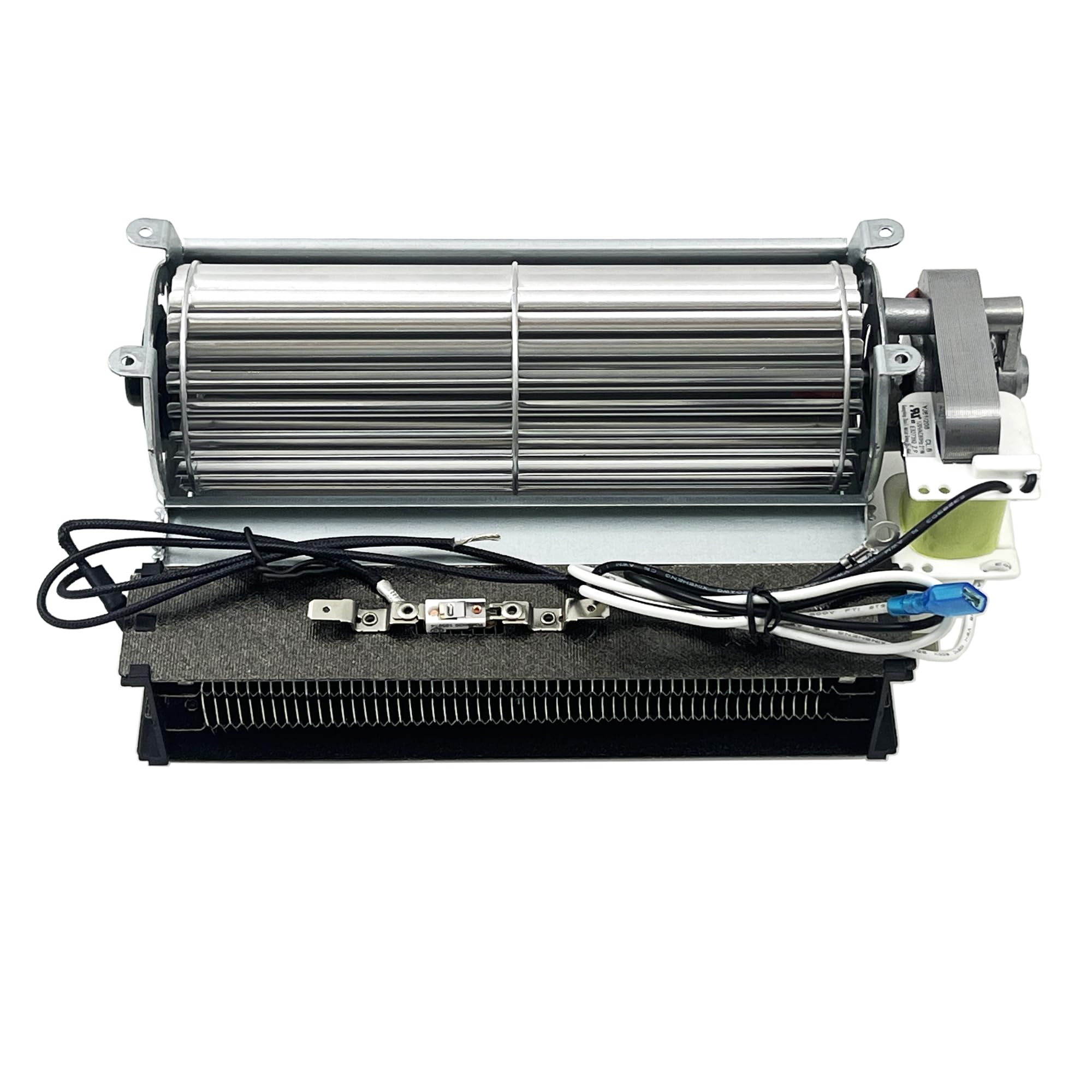 Replacement Fireplace Fan Blower with Heating Element for