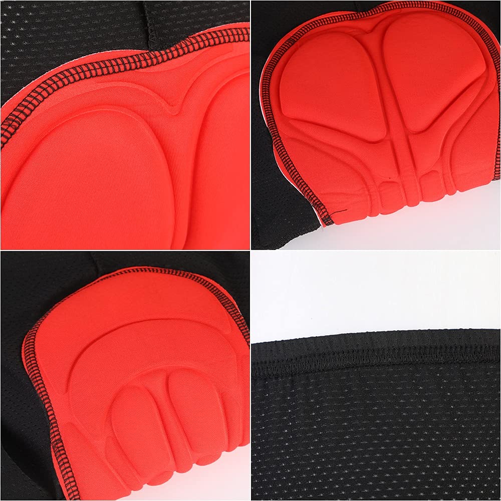 Culotte Ciclismo Hombre,Pantalones Cortos de Cicli Ciclismo Ropa interior Actualización Acolchada Ciclismo Pantalones cortos a prueba de golpes MTB Cortos de bicicleta Pantalones cortos de bicicleta d