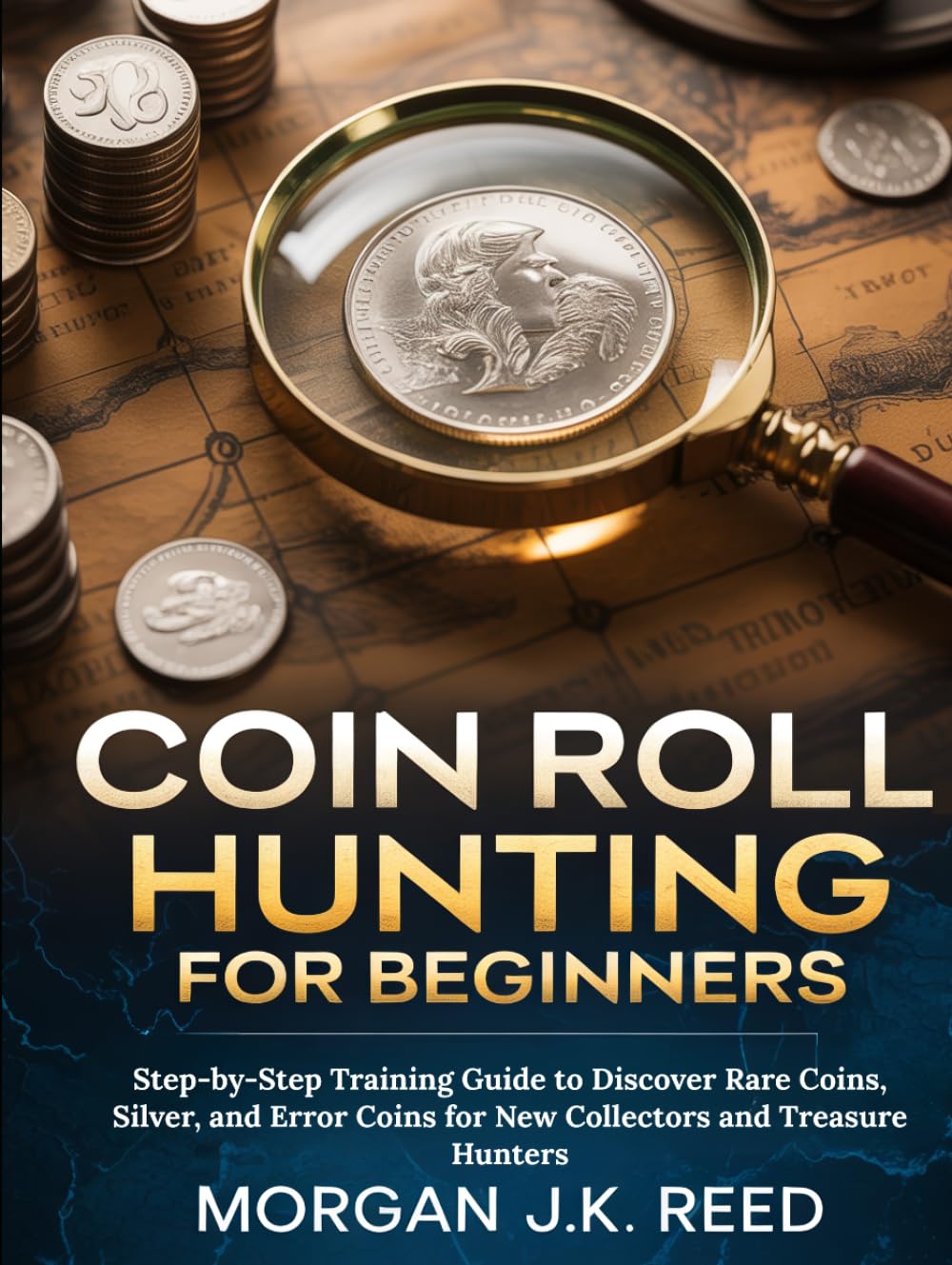 COIN ROLL HUNTING FOR BEGINNERS: Step-by-Step Training Guide to Discover Rare Coins, Silver, and Error Coins for New Collectors and Treasure Hunters