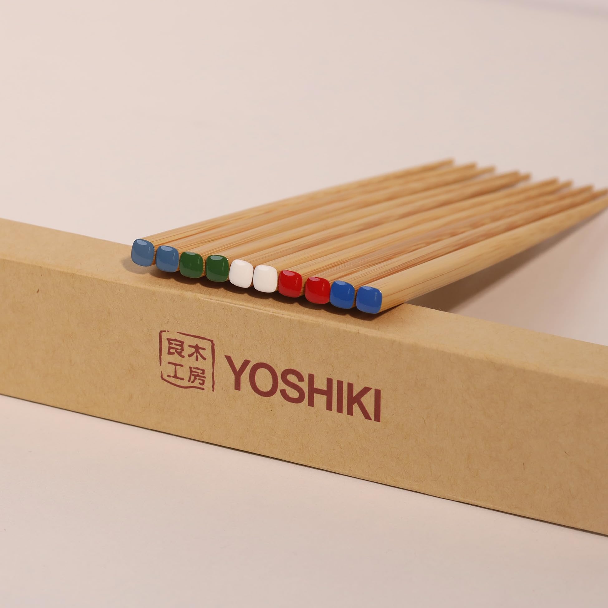 Amazon｜良木工房(YOSHIKI) 箸 食洗機対応 竹製 箸セット 5膳入 箱入り