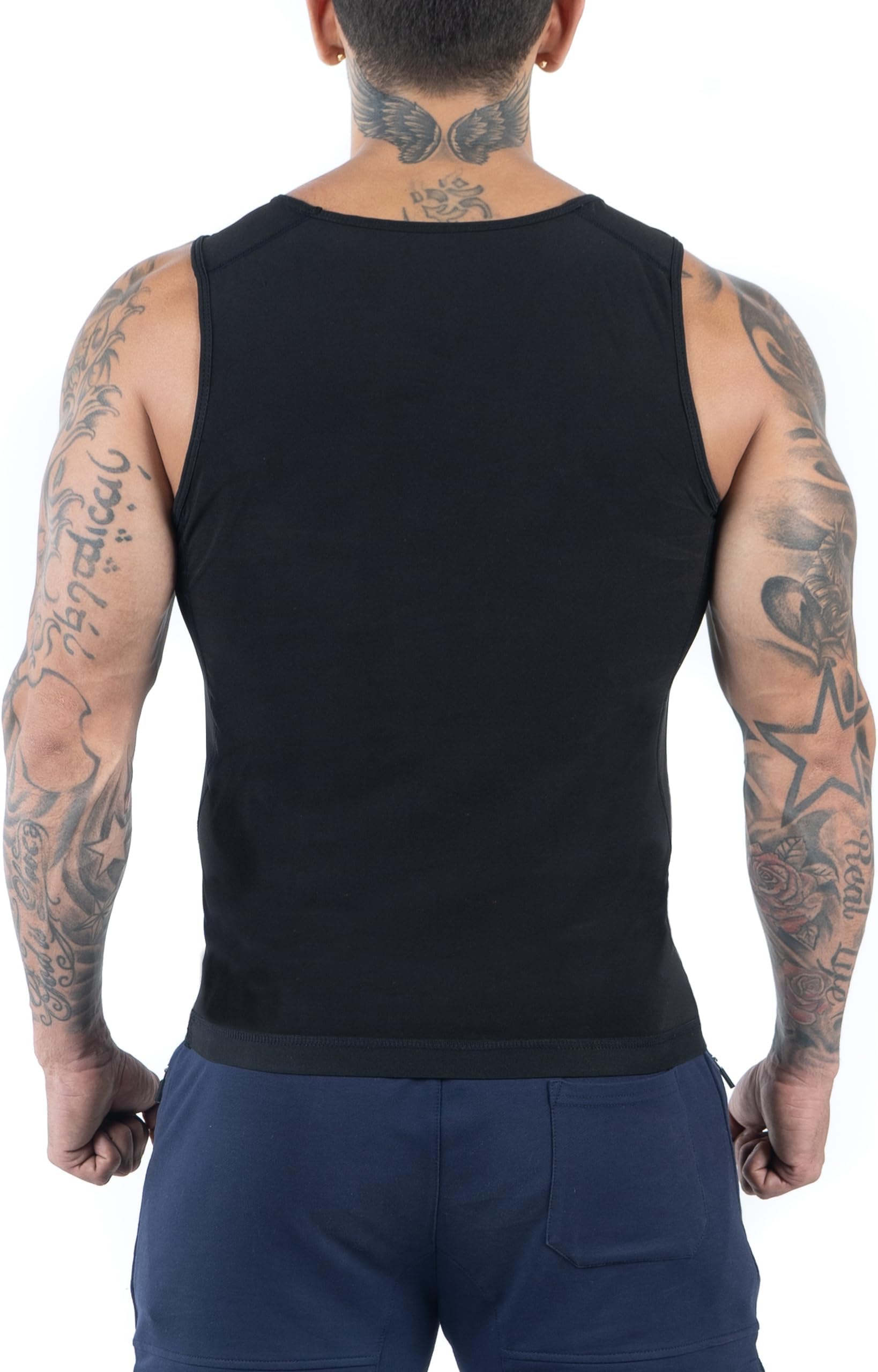 Kewlioo メンズ ヒートトラッピングプルオーバー スウェット強化ベスト