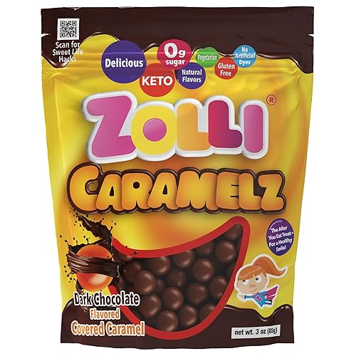 Vista 16 de Zollipops Clean Teeth - Paletas anticaries sin azúcar, con xilitol para una sonrisa saludable, ideal para niños diabéticos y dieta ceto, sabor