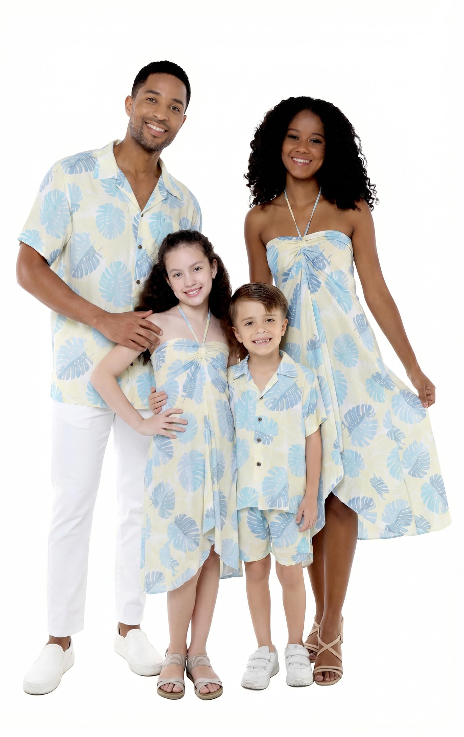 Hawaii Hangover Family Matching Hawaiian Clothes, Pacific Palm Cream