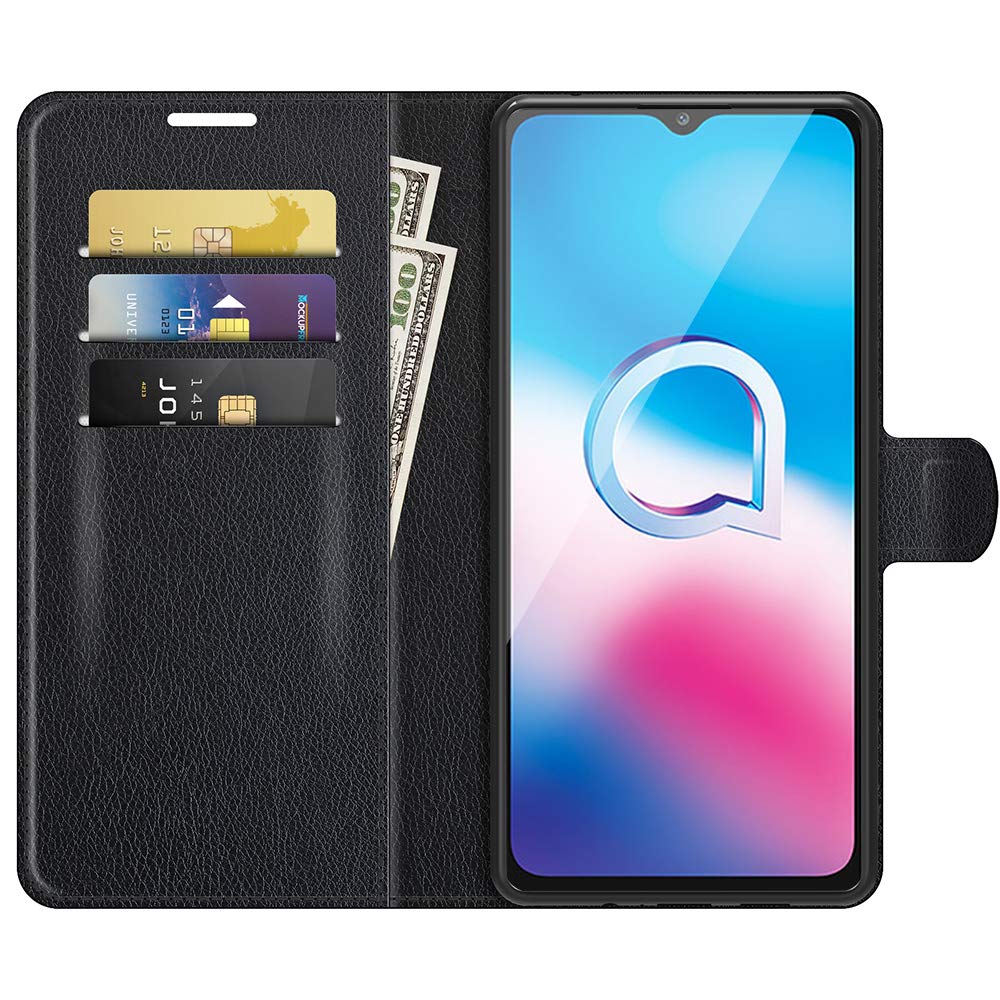 Custodia Portafoglio Magnetica In Pelle PU Per Alcatel 1S (2021
