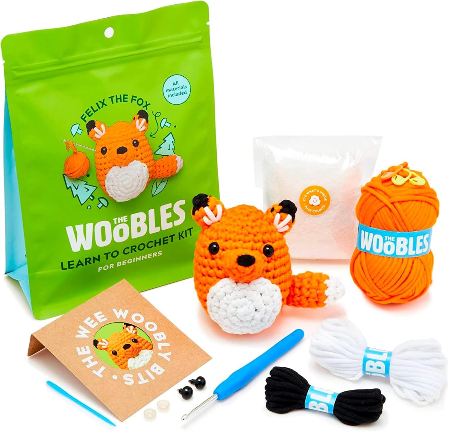 Amazon.com: The Woobles Crochet Kit for Beginners - Easy Arts and