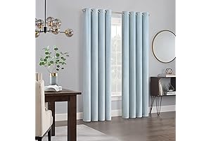 Eclipse Aurelia Light Blue Velvet Curtains - Enhancing Sleep Quality and Home Decor