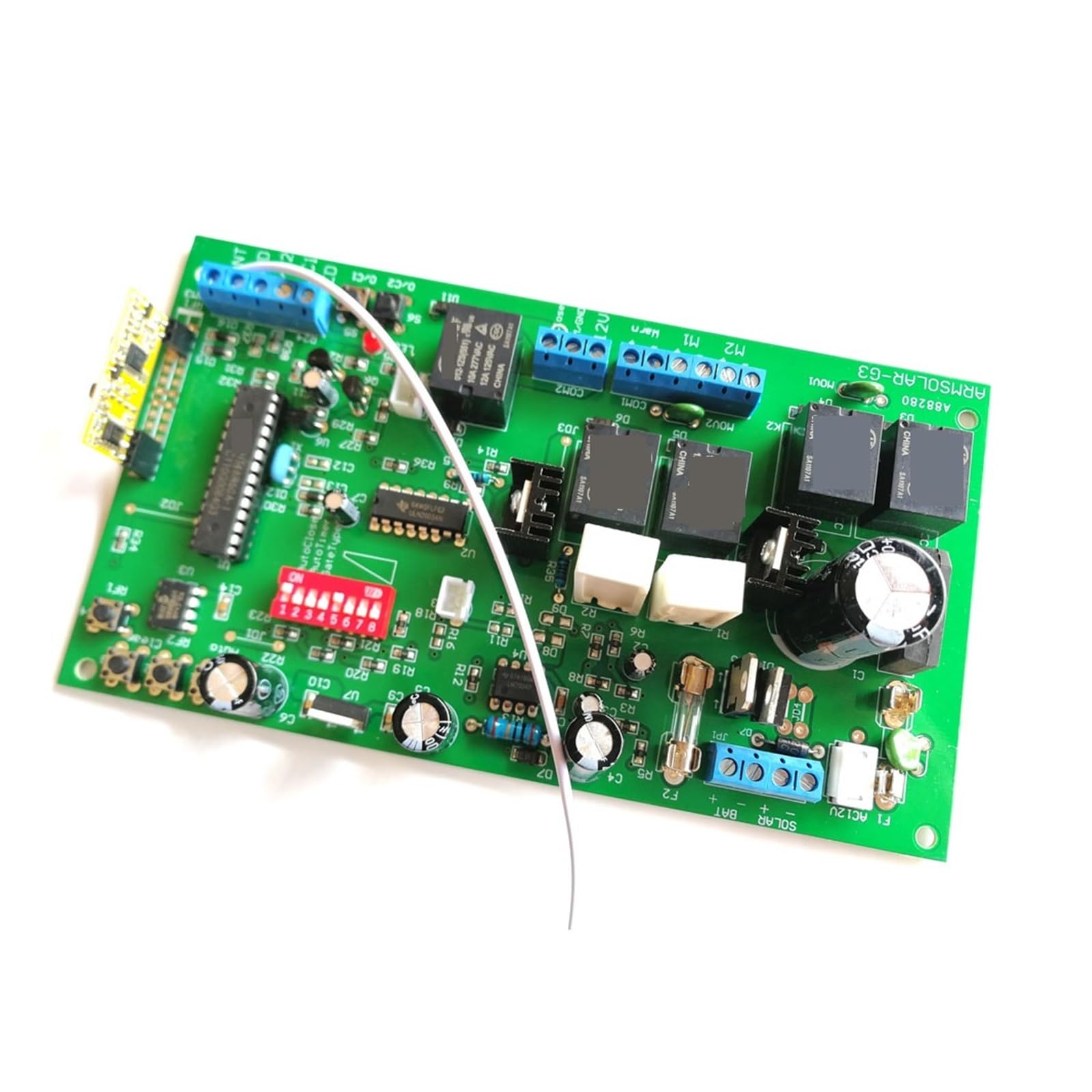 Scheda di circuito 150 kg di controllo elettronico a scheda elettronica del circuito 'operatore del motore 'apri del cancello a battente automatico for l'apri del cancello 12VDC doppio con funzionamen
