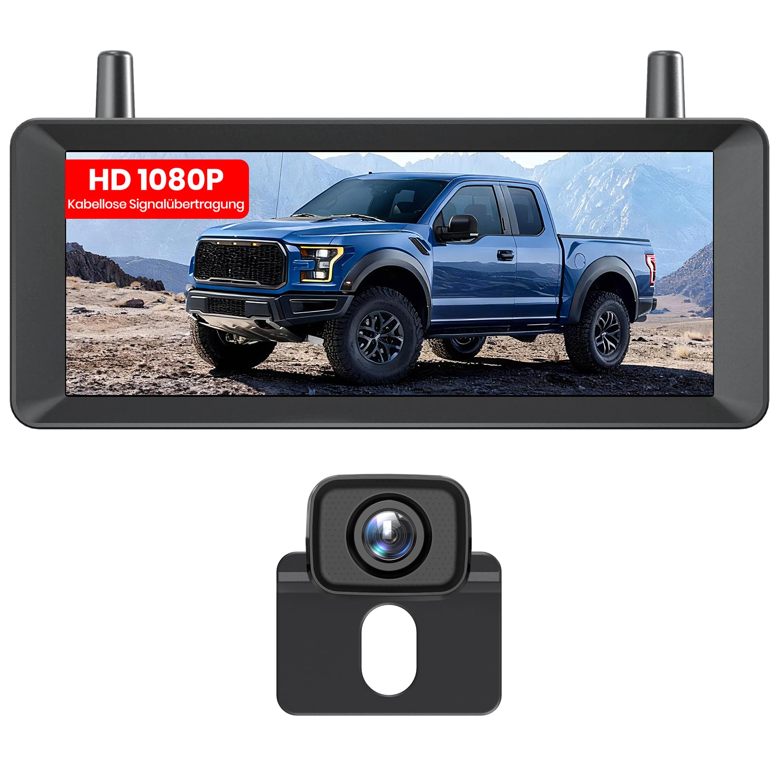 AUTO-VOX Rückfahrkamera Kabellos Auto: 7.2