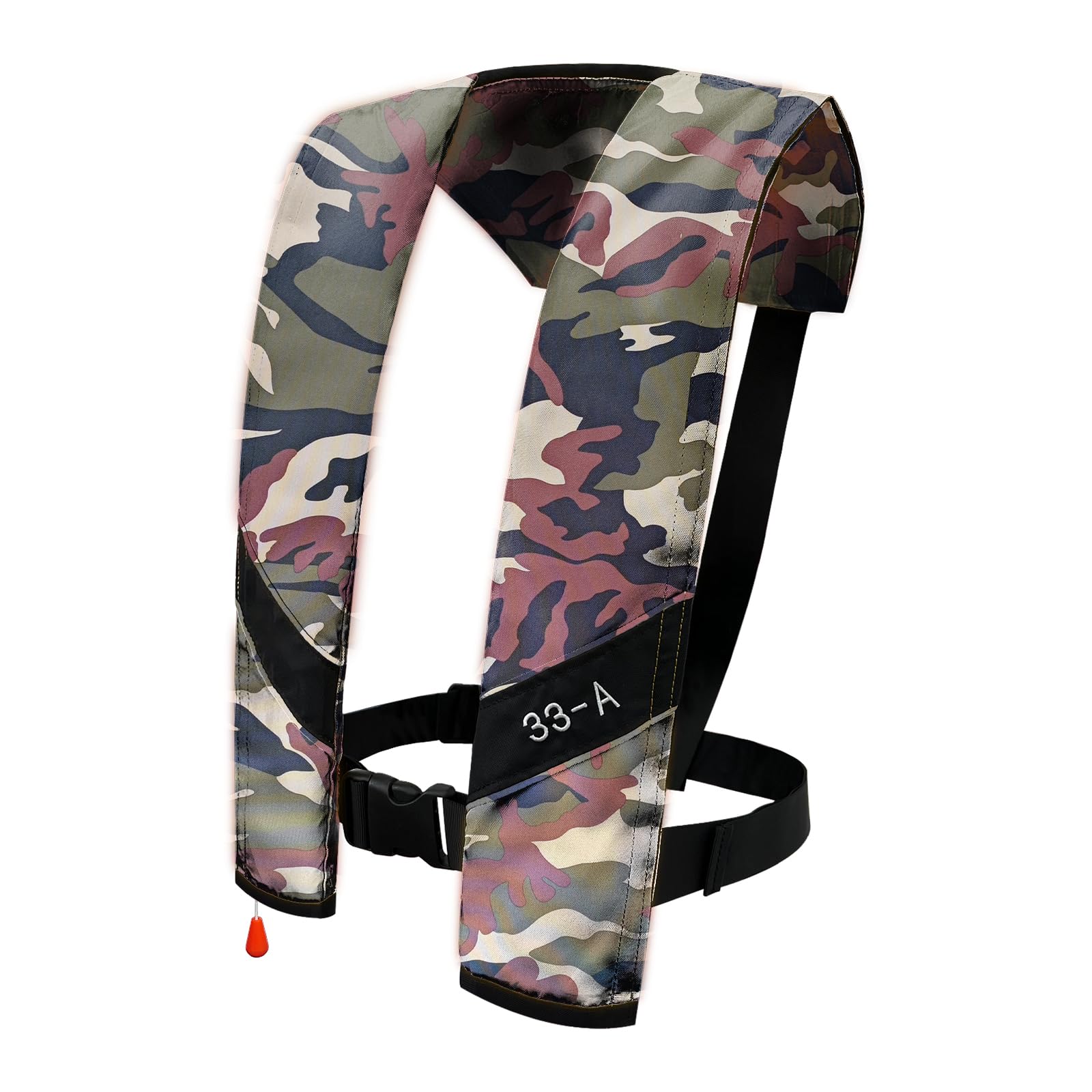 Automatic Inflatable Life Jacket|Life Vest for Adults|PFD Low Profile|Supports up to 330 lbs