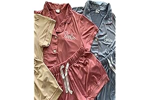 Personalized Bridal Pajamas: The Perfect Bachelorette Party Ensemble