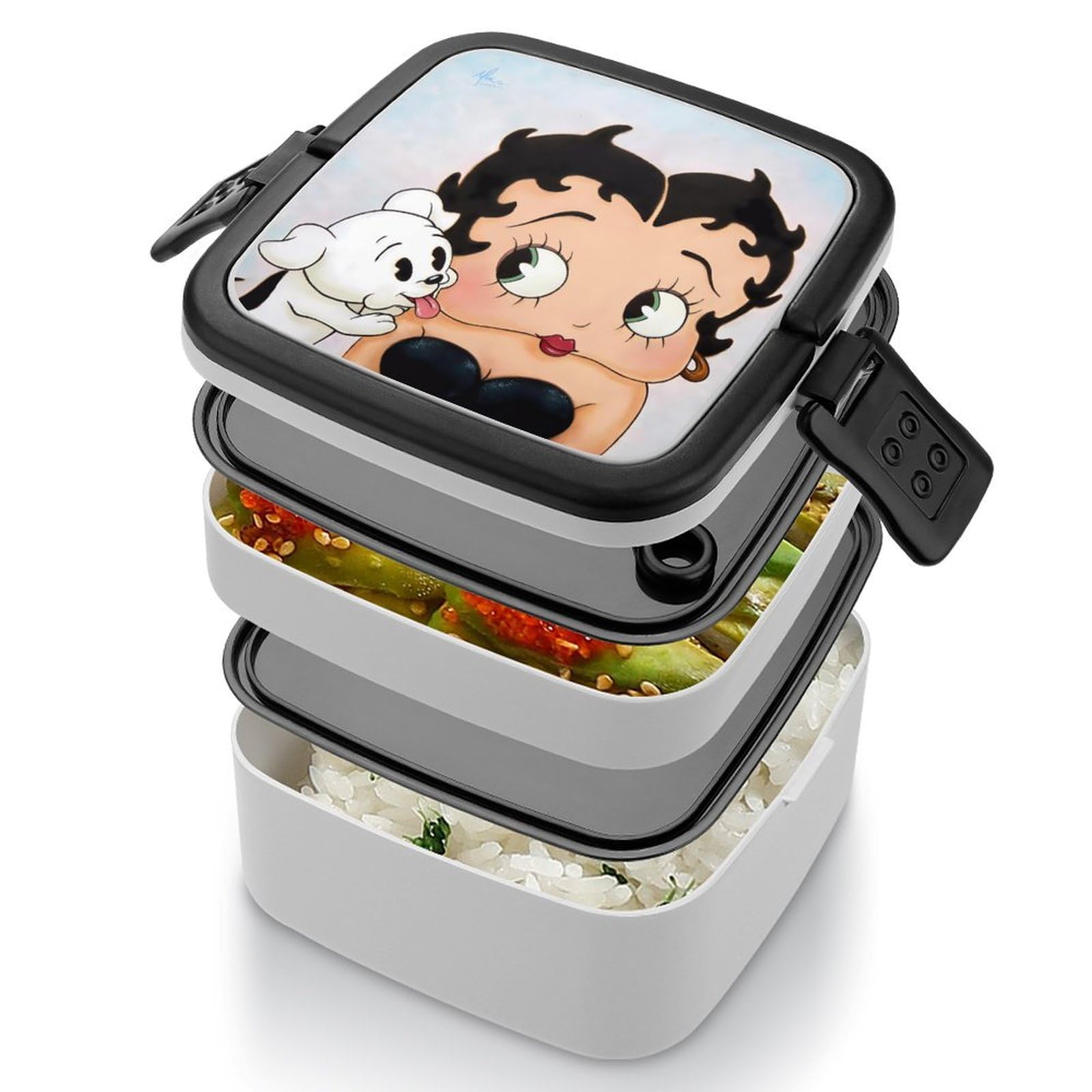 Amazon | ベティちゃん 弁当箱 ランチボックス 二層ランチボックス