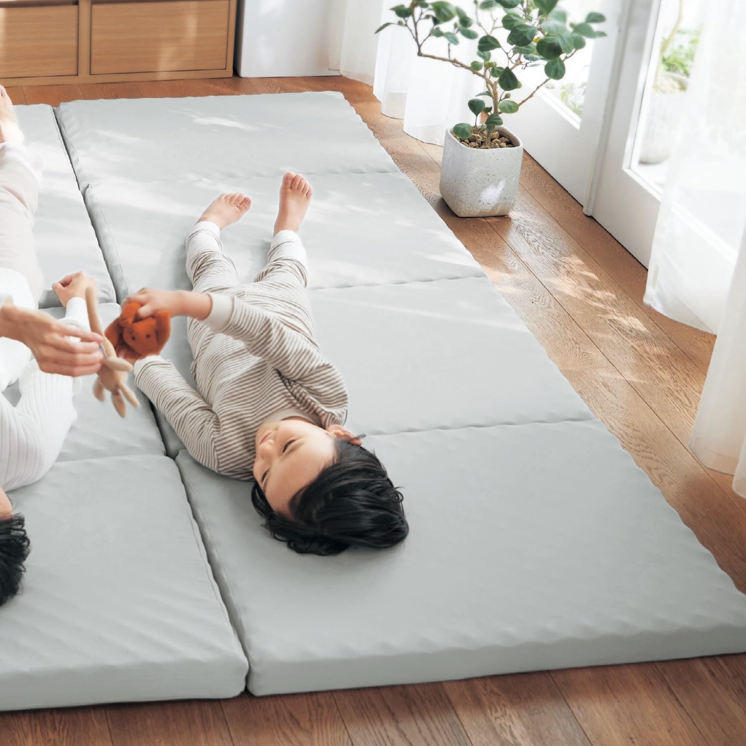 Amazon｜[ベルメゾン] 折りたたみマットレス セミ シングル 四つ折り