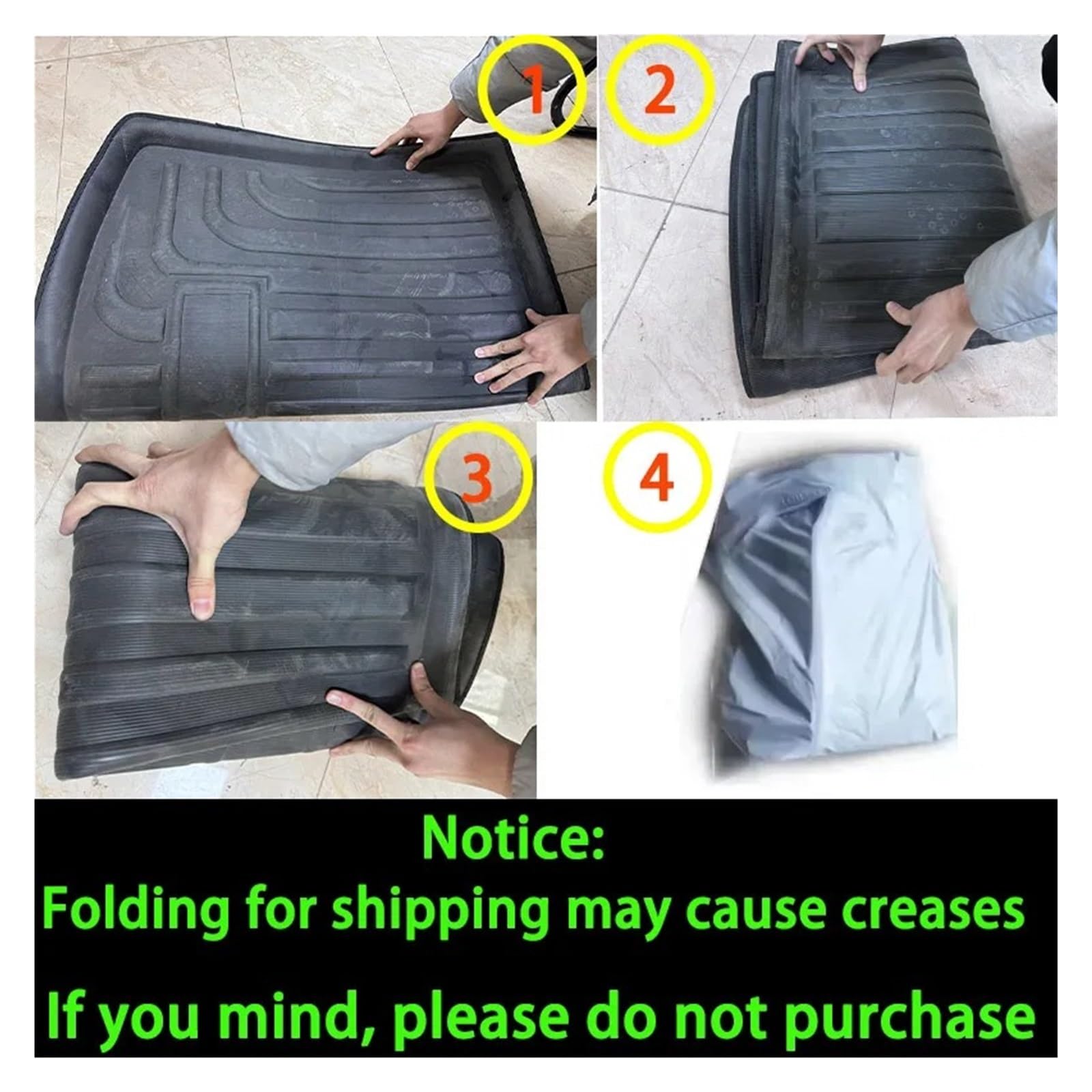 Kofferraumwanne Für FIAT 500X 2015-2024 Auto Kofferraum Matte Anti-rutsch wasserdichte Matte Cargo-Trunk Boot Tablett Boden Teppich Schutzfrachtmatte