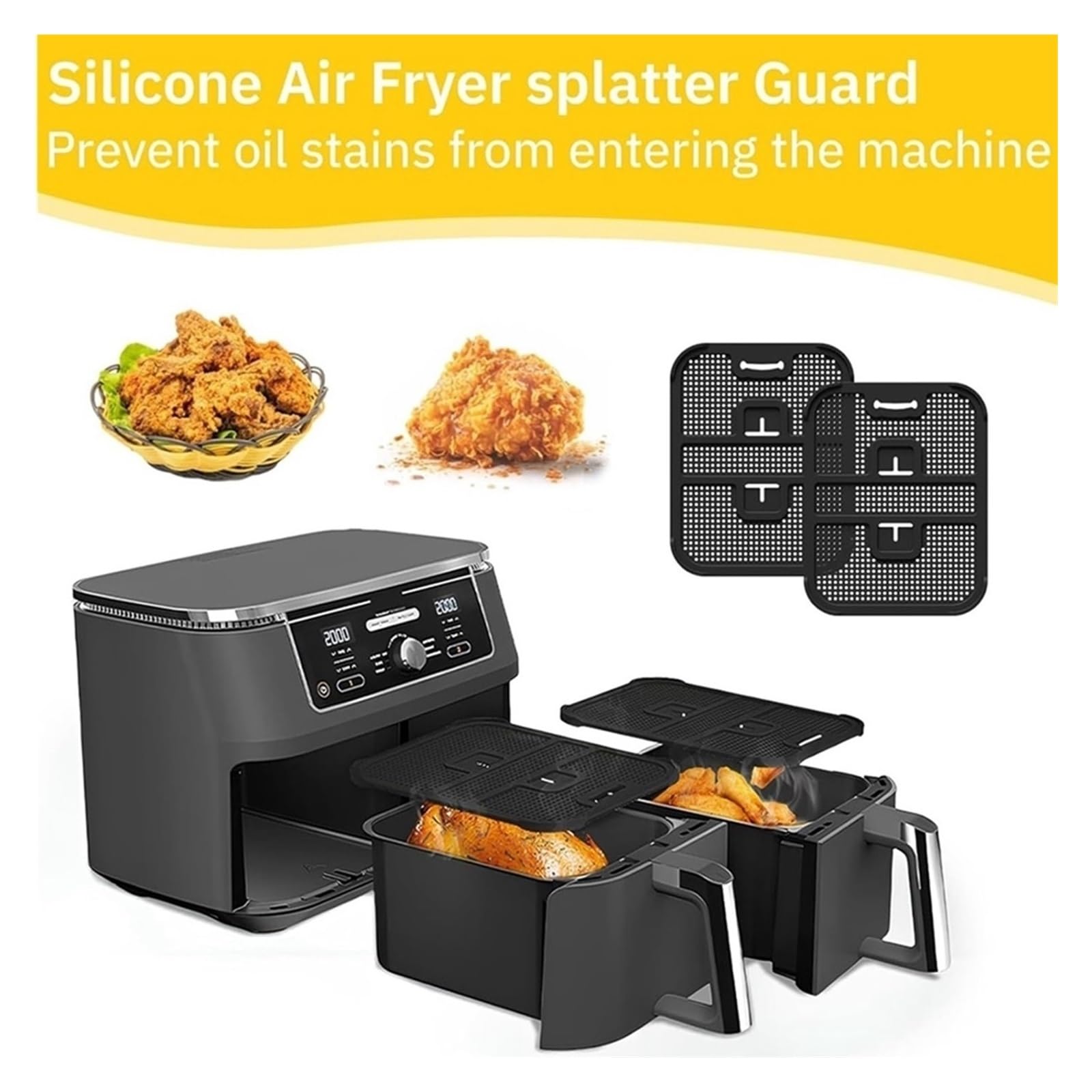 Austausch Des Spritzschutzes For Die Heißluftfritteuse, For AF400EU AF451EU