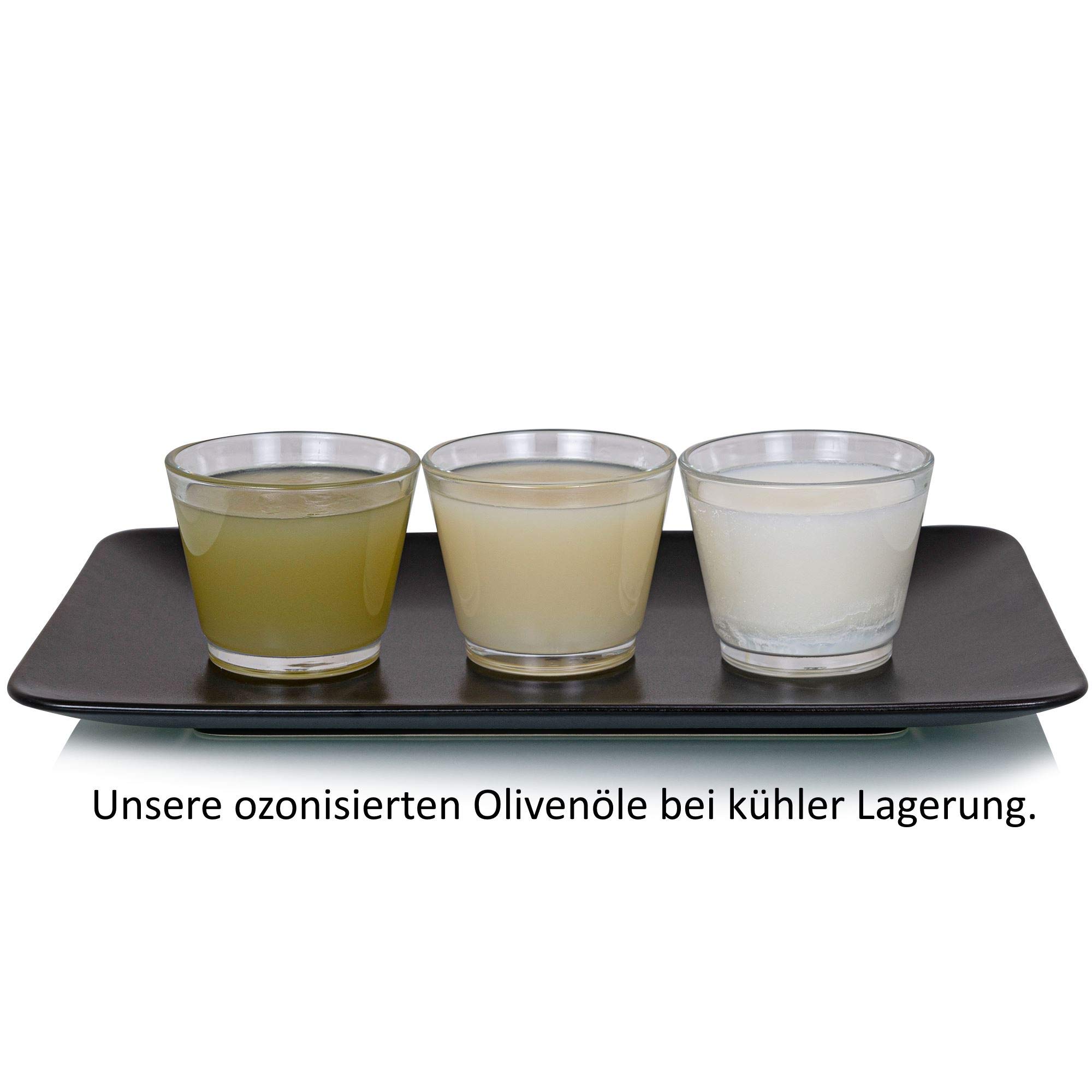 Phoenix der Lebenskraft Ozonisiertes Olivenöl (leicht, 500 ml Flasche) - Für die Haut - Ozon-Oliven-Öl - Massageöl