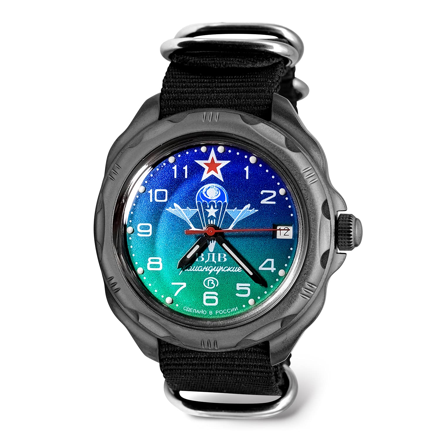 Vostok | Komandirskie VDV Russian Airborne Troops Russian Military Mechanical Watch | 818 Series |Fashion | Business | Casual Men's Watches