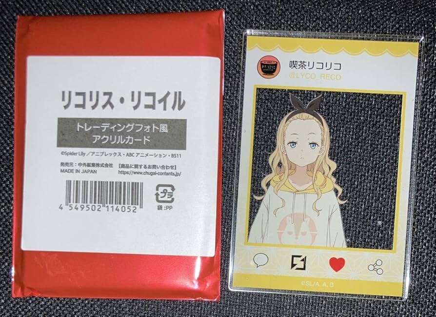 Lycoris Recoil リコリス・リコイル マルイ アクリルカード グッズ