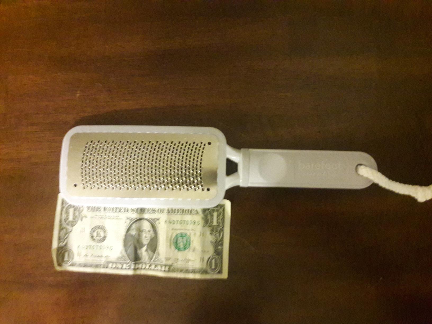 Barefoot Scientist The Gratest Professional Micro-Grated XL Rasp, Remove Hard Skin and Calluses, Relieve Dry, Cracked Heels