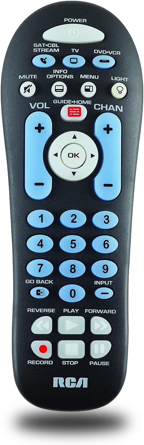 RCA Universal 4Device Big Button Universal Remote with
