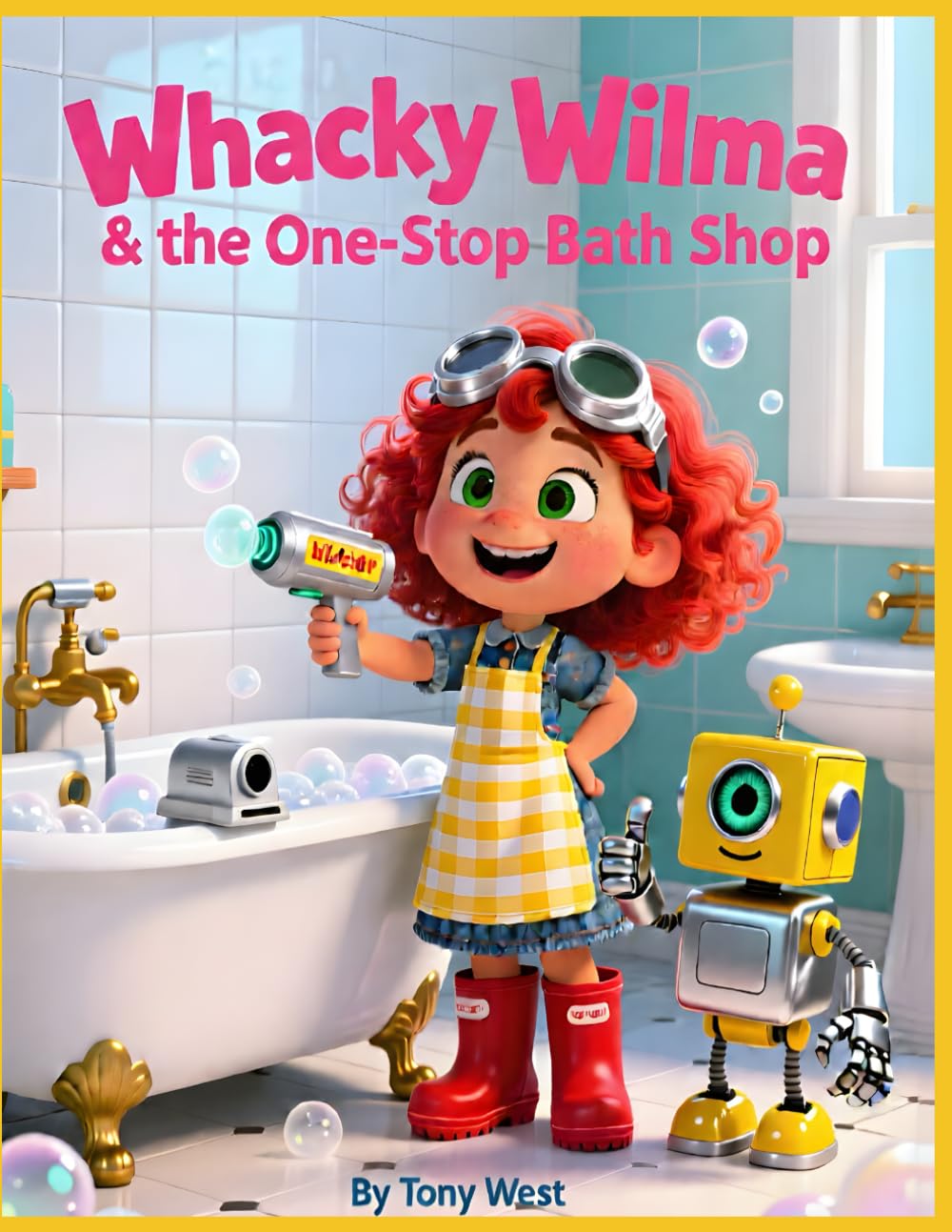 Whacky Wilma & the One-Stop Bath Shop: A Hilarious Invention Adventure About Speedy Baths, Silly Science, and Splashy Surprises!