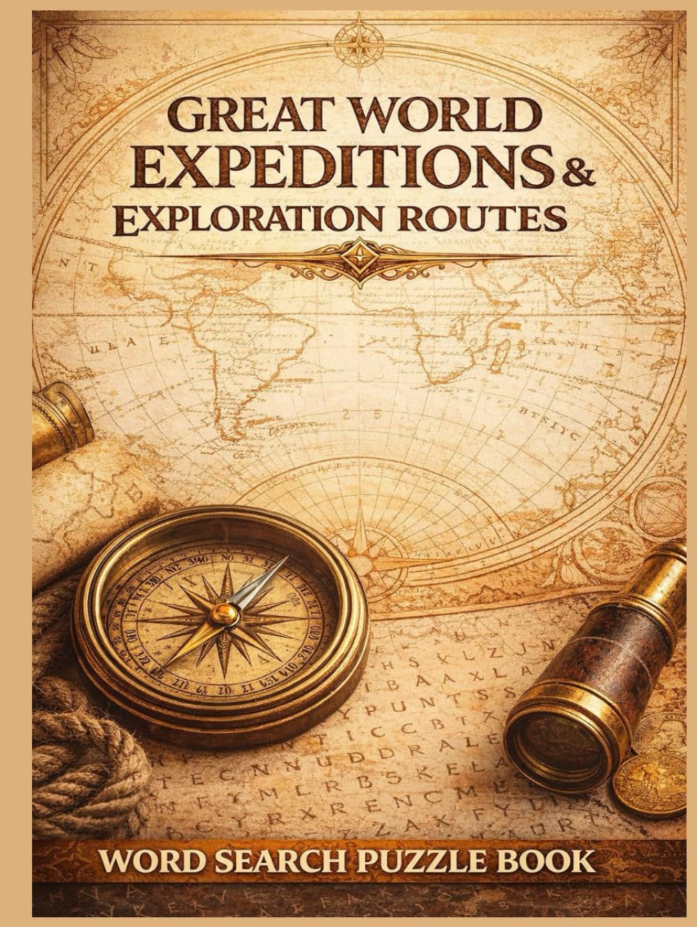 Great World Expeditions & Exploration Routes: A Word Search Puzzle Book Featuring Legendary Journeys, Historic Routes & Age of Discovery Adventures (Travel & Discovery)
