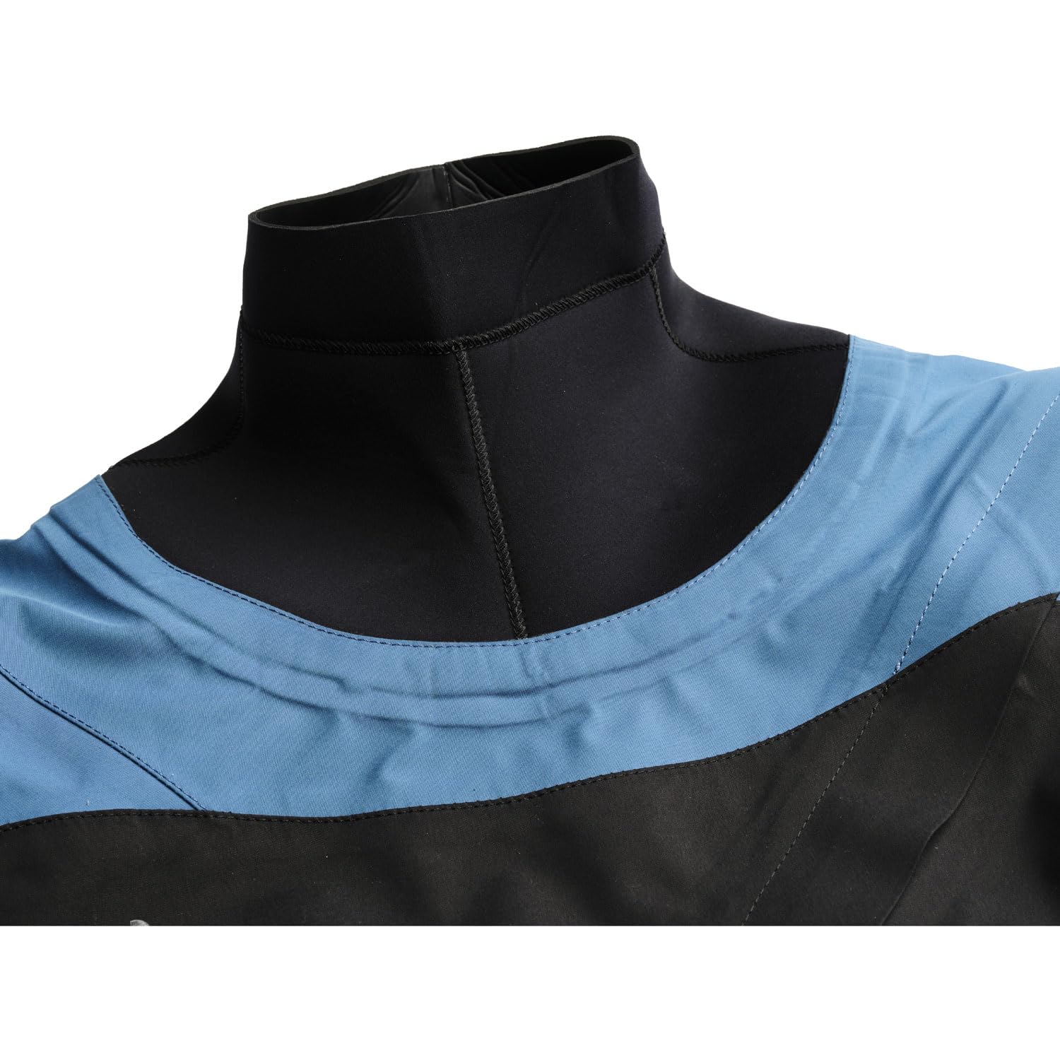 Yak Tuta da Kayak Drysuit - Blu Nero - Caldo e Traspirante 3 Strati per Uomini che Praticano Sport Acquatici in Inverno