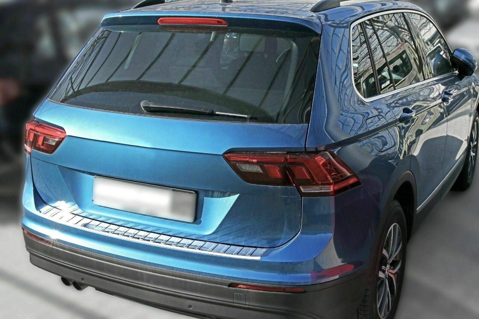 Tiguan Allspace Protezione Paraurti In Acciaio Inox Per VW Tiguan II E
