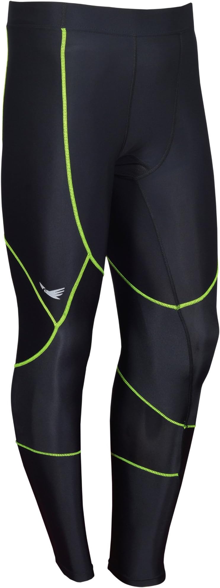 SALMANS Men's Athletic Compression Pant- Provides Graduated Compression