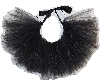 Handcrafted in USA Black Tulle Tutu for Small Dogs