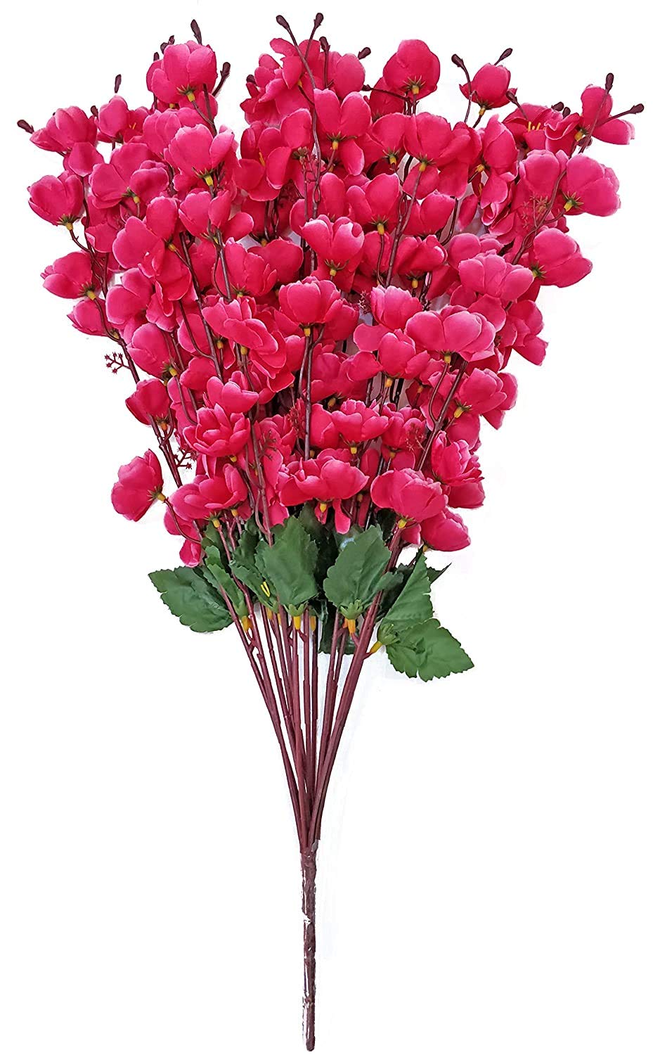 Everbuy Beautiful Decorative Artificial Pink Blossom Flower Bunches for Home d�cor (60 cm Tall, 7 Heads, Pink)