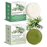 2 Pack Rosemary Shampoo Conditoner Bar Set,Thinning Hair-Volume Shampoo & Conditioner Bar for Men and Women,Hair Thickening & Regrowth Treatment,Hair Growth Soap for Anti-Hair Loss