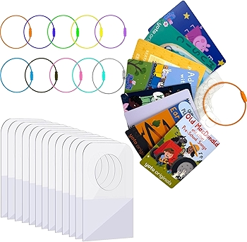 Yoto Card Organizer with Self-Adhesive Tabs