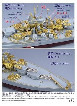 トランペッター 1:700 アメリカ海軍 戦艦 カリフォルニア 1945 米海軍 戦艦 BB-44 カリフォルニア 1945 (プラモデル) - ホビー