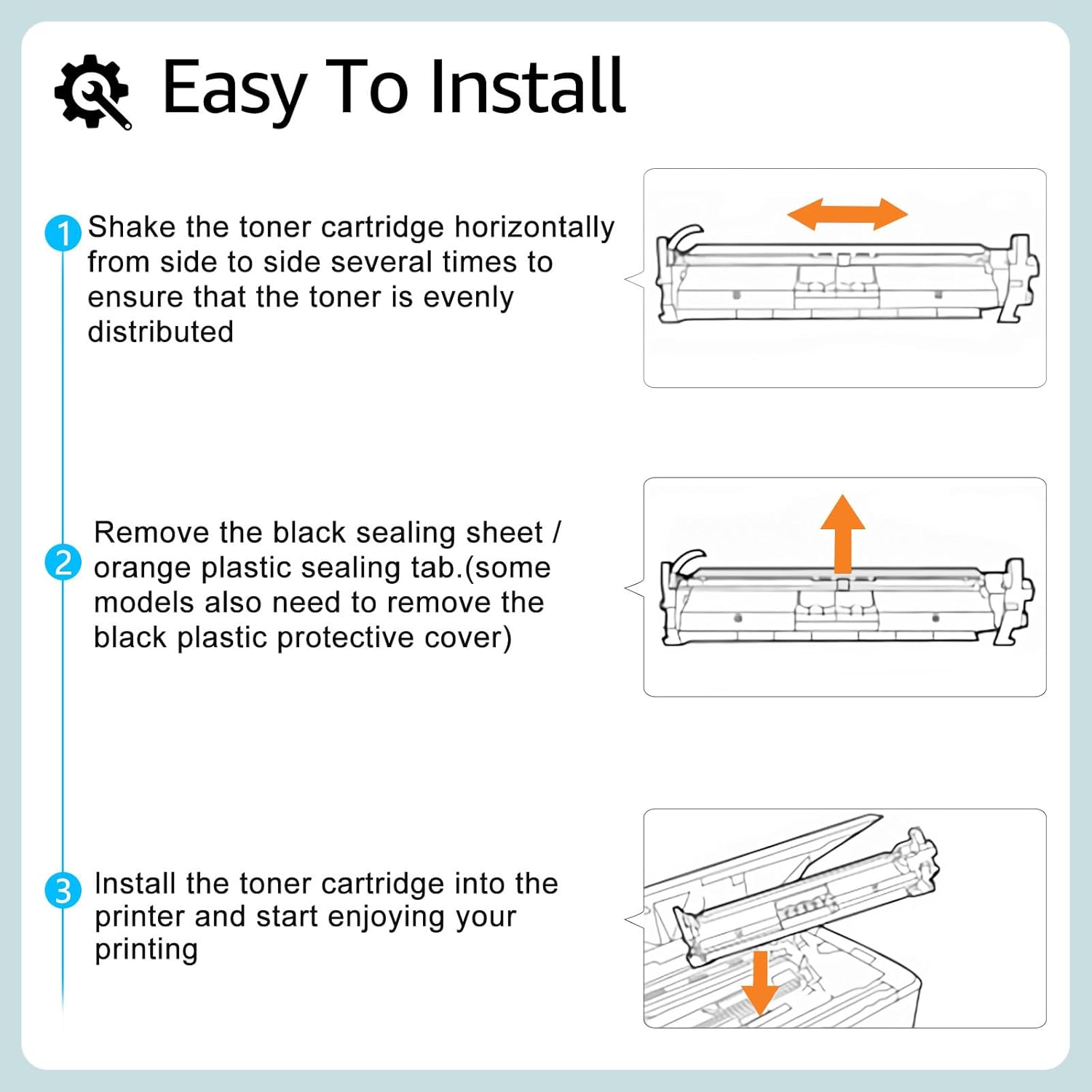 greencycle 2 Pack ML2010 ML1610 ML-2010D3 Black Toner Cartridge Replacement Compatible for Samsung ML-2010 ML-2010R MLT-D119S ML-2510 ML-2570 SCX-4321 SCX-4521F Printer