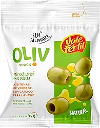 Snack de Azeitona Verde Natural