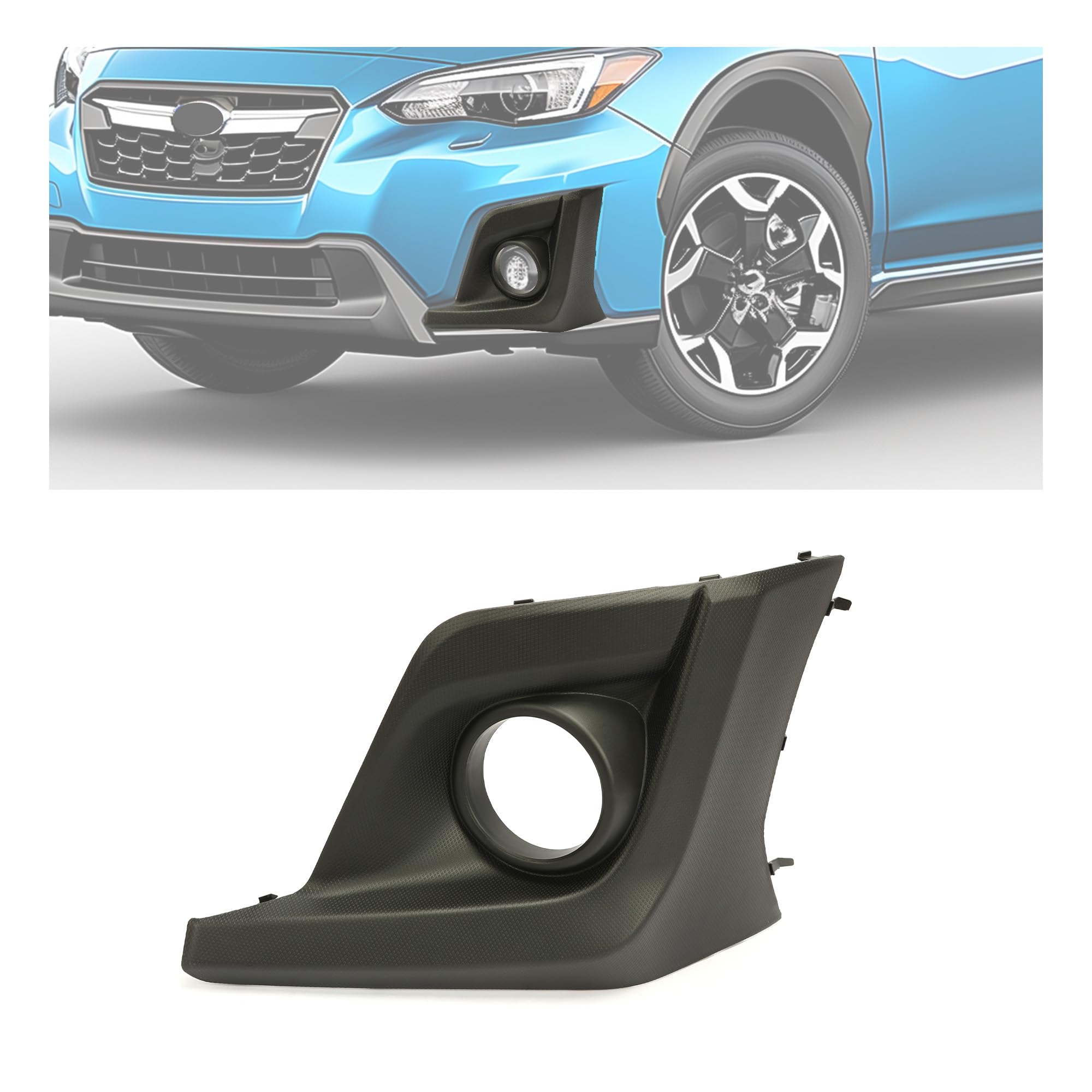Amazon.com: Kojem Left Fog Light Bezel Compatible with 2018-2020 