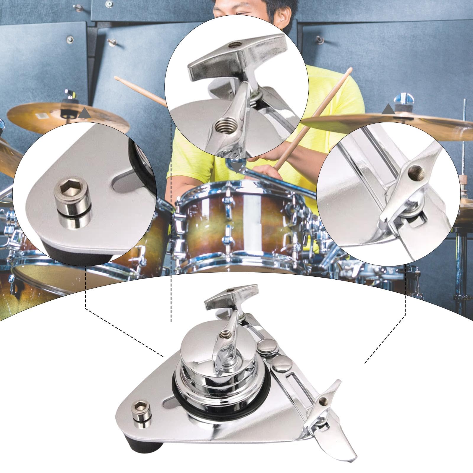 predolo Tom Trommel Halterungssystem für Percussion Zubehör