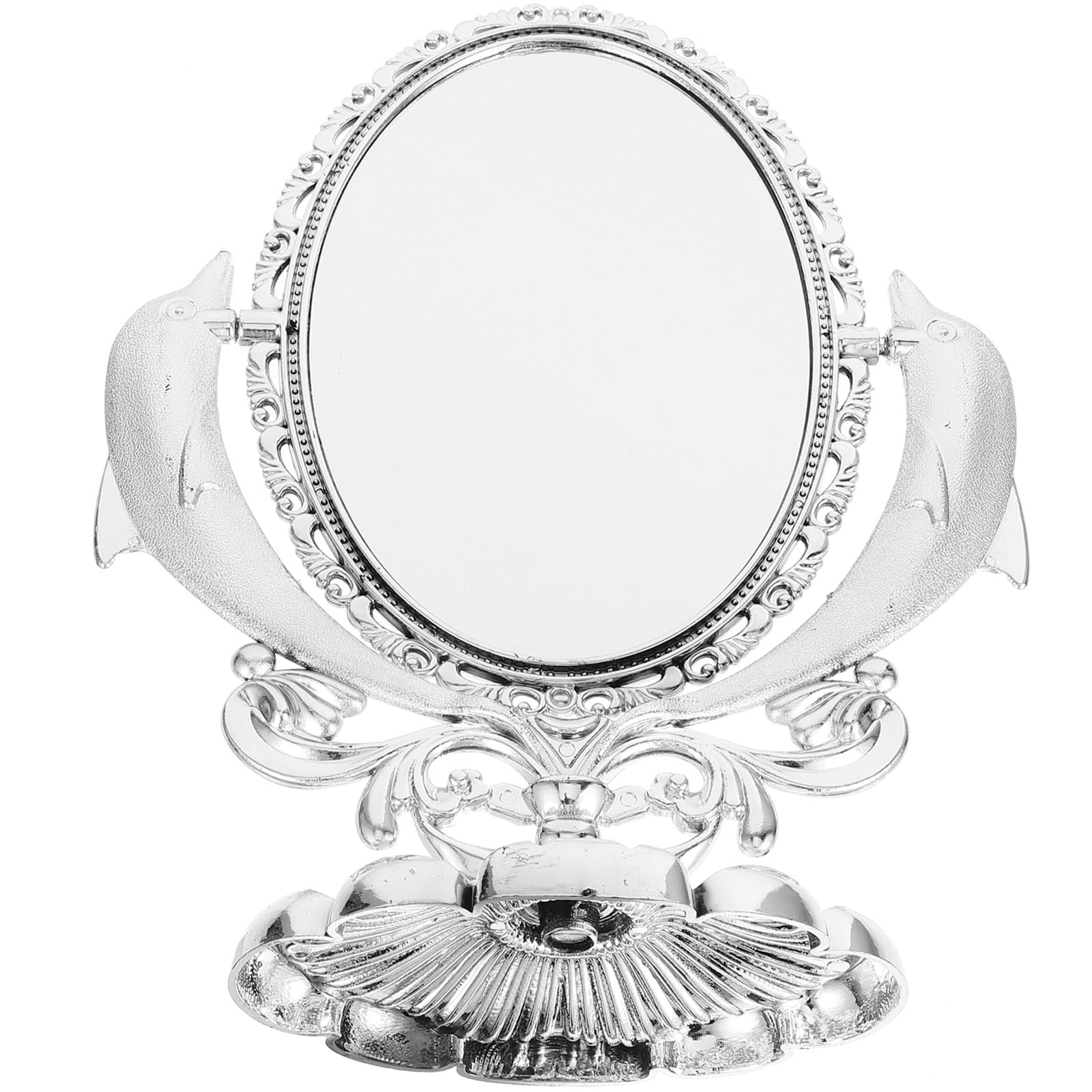 Miroir de maquillage double face pour une coiffeuse élégante et lumineuse au quotidien