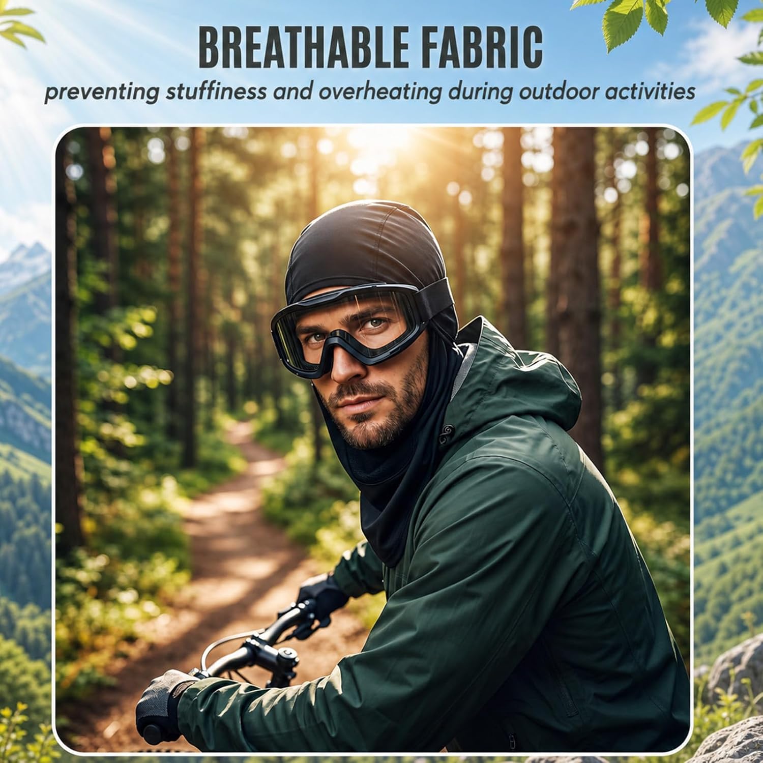 Face Balaclava Neck Cover Cooling Ice Silk Ski Mask