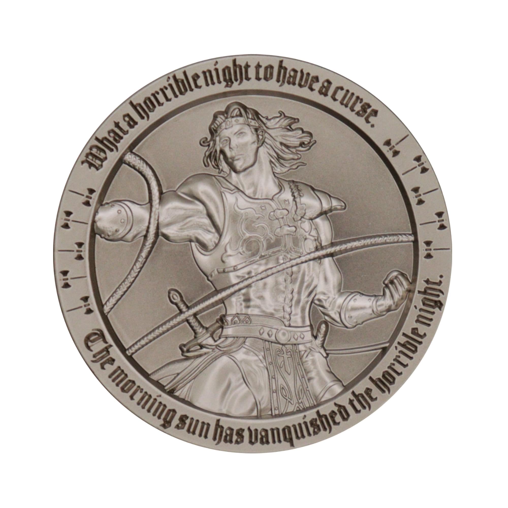 Pièce de collection Castlevania Simon Belmont Limited Edition - 38 mm - Produit sous licence officielle numérotée