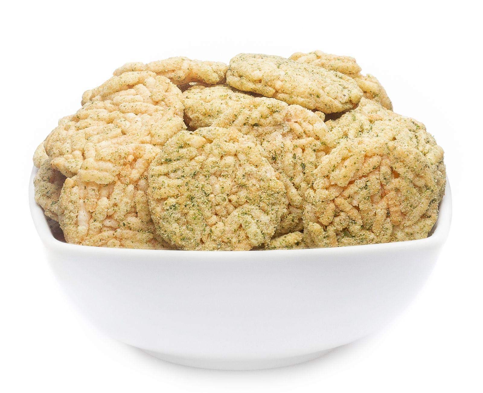 1 x 2kg Reiscracker Risotto Seaweed mit Algenblätter Seetang Snack vegetarisch vegan laktosefrei glutenfrei