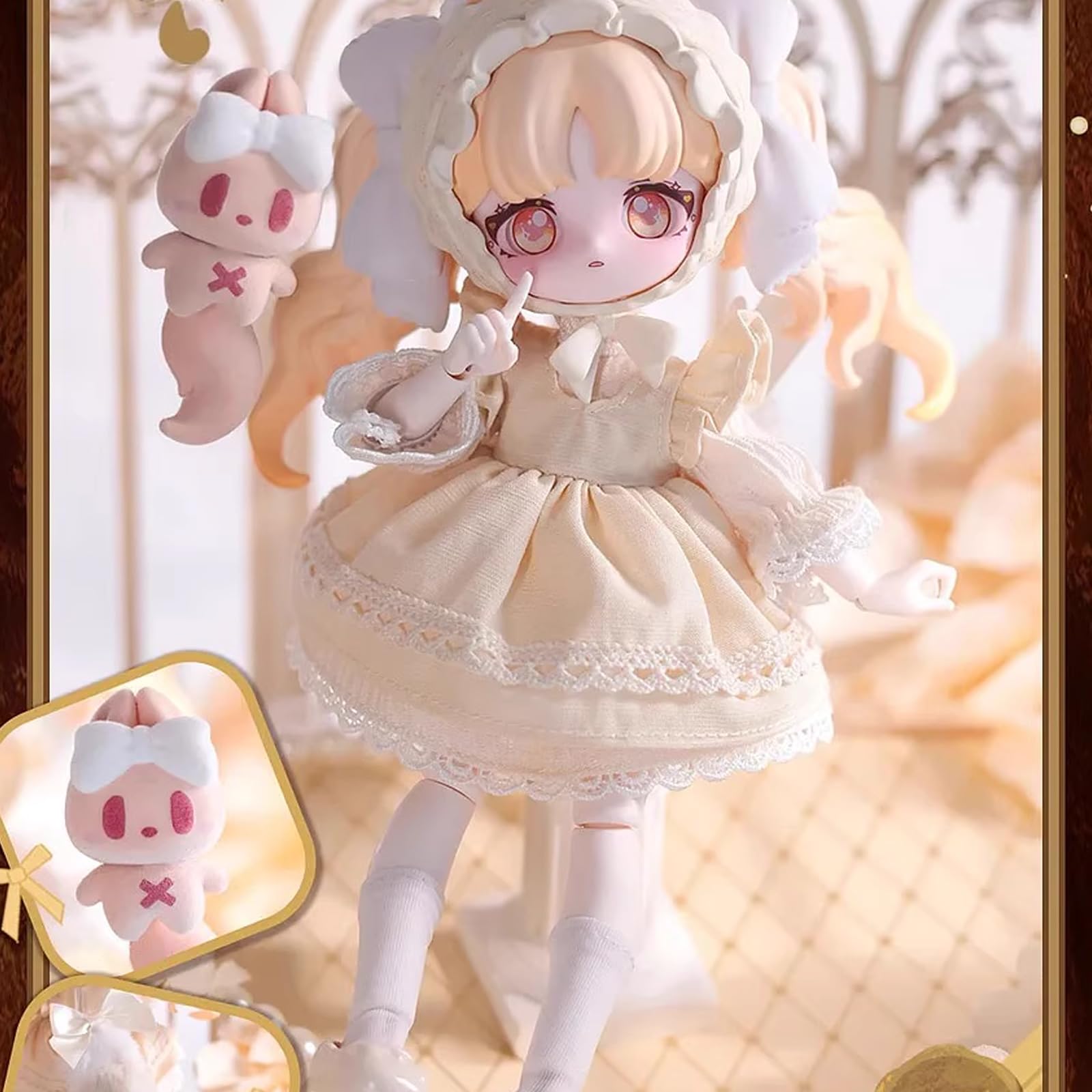 ★お値下げ⭐アンティーク、セルロイドドール　哺乳瓶&マント付き　7 Amazon | Bahomu ブラインドドール LuluElf ルルエルフ 物語シリーズ