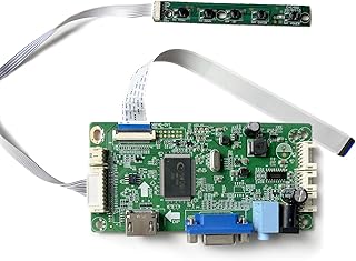 Displayers HDMI-VGA LCD Controller Board Display Driver Board 30Pin EDP for 1366x768 N133BGE-E51 N133BGE-EAB N133BGE-EAA N133BGE-E31 11.6'' 13.3'' LCD Screen