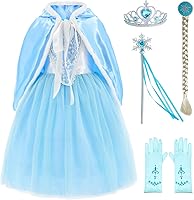 Vista 1 de Princess Costumes Fancy Party Birthday,Christmas Dress Up for Little Girls with Accessories