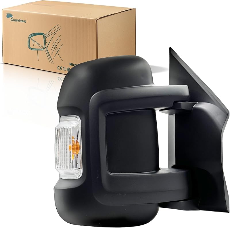 Convitex Elektromos Jobb Oldali Visszapillantó Tükör Jumper Ducato Boxer 2006-tól - Fűthető Konvex Üveggel, Irányjelzővel