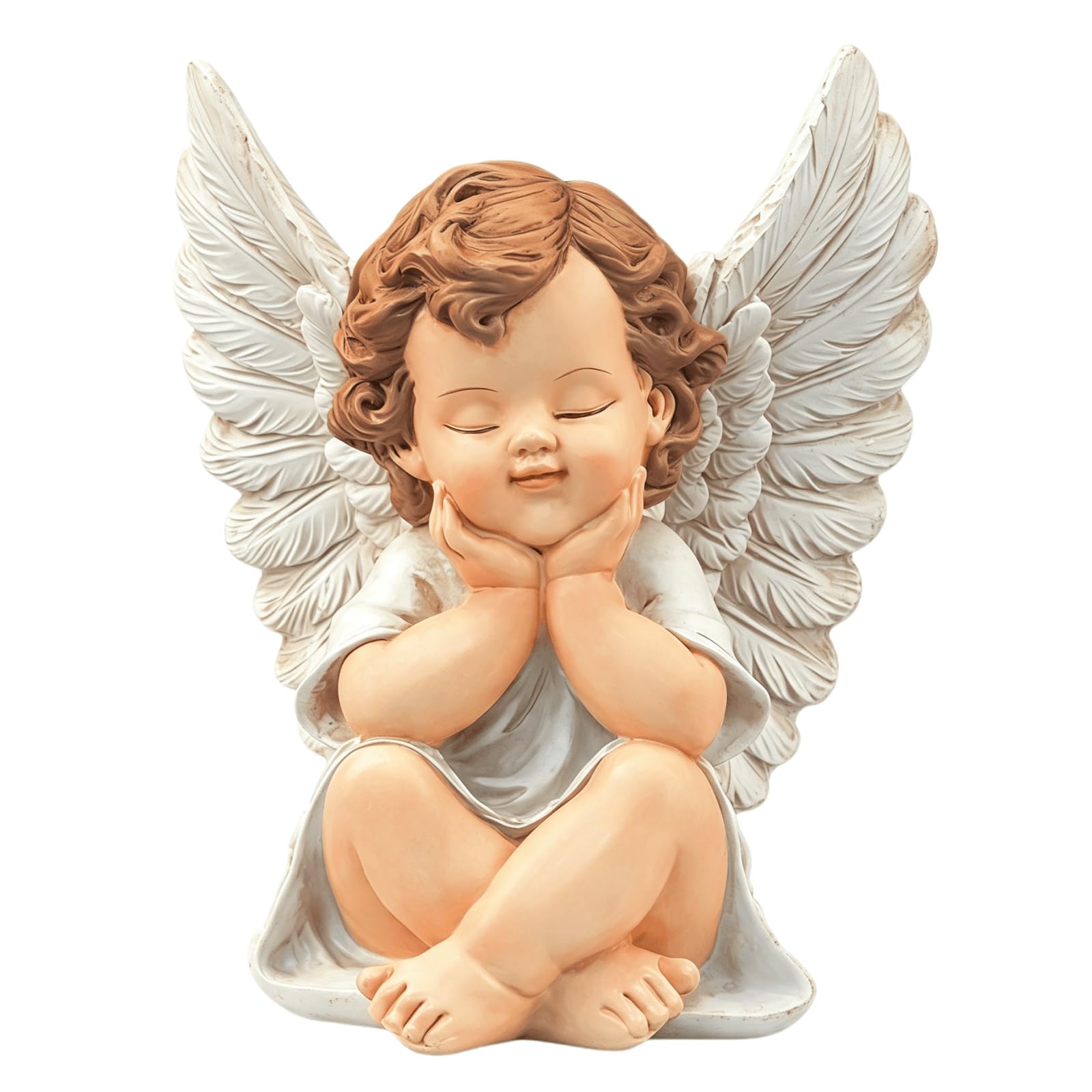 Guardian Angel Gifts, Angel Ornament, Golden Cherub, Christening Gift โ image 1