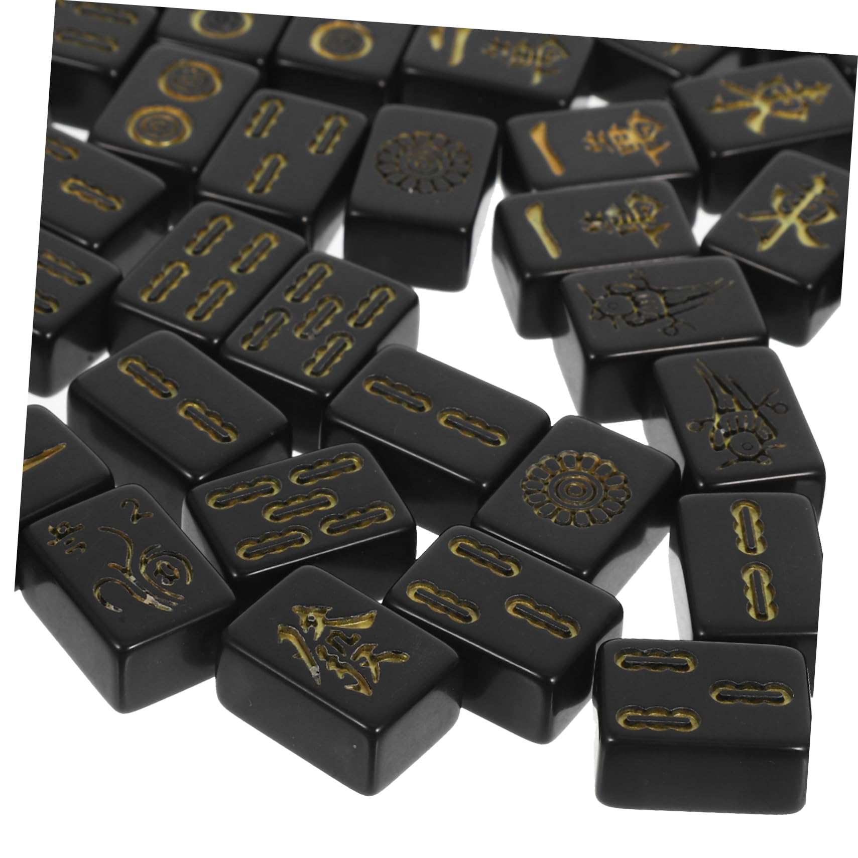 Tragbares Mahjong Reiseset aus Melamin für Unterwegs | Kompaktes Design, Leicht und Platzsparend, für Outdoor Treffen und Reisen